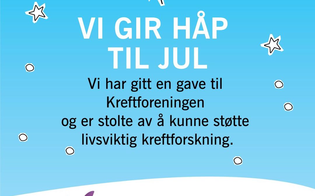 Julehilsen 2025 Kreftforeningen